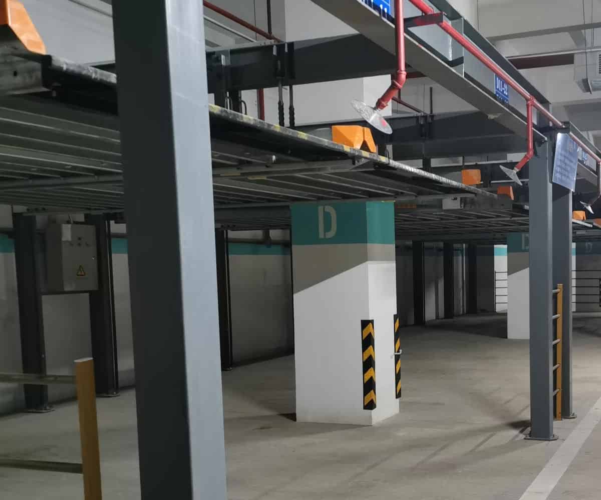 簡易升降三層智能停車設(shè)備